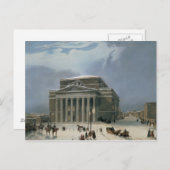 Das Bolschoi-Theater in Moskau Postkarte (Vorne/Hinten)