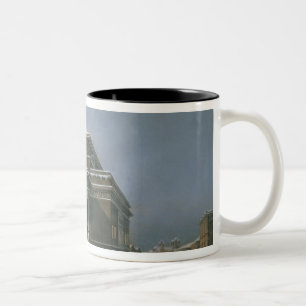 Das Bolshoi Theater in Moskau Zweifarbige Tasse
