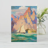 Das Bonadventure von Newell Convers Wyeth Dankeskarte (Stehend Vorderseite)