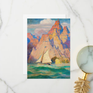 Das Bonadventure von Newell Convers Wyeth Dankeskarte