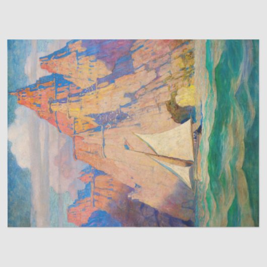 Das Bonadventure von Newell Convers Wyeth Seidenpapier (Vorderseite)