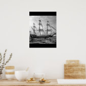 Das Bonhomme Richard, 1779_War-Bild Poster (Küche)