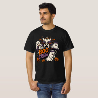 Das Boo Crew T-Shirt Männer Halloween Geist Tee