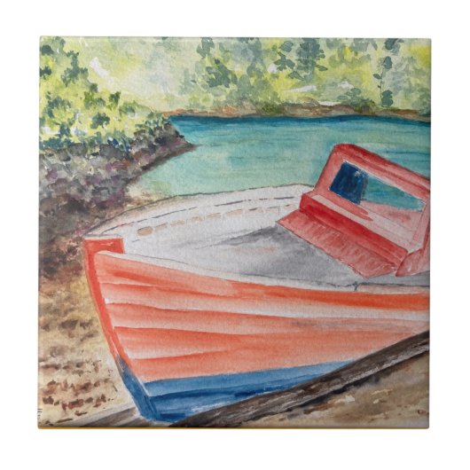 Das Boot Fliese (Vorderseite)