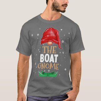 Das Boot Gnome Familie Matching Weihnachten Outfit T-Shirt