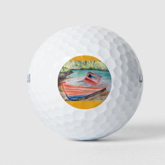 Das Boot Golfball (Vorderseite)