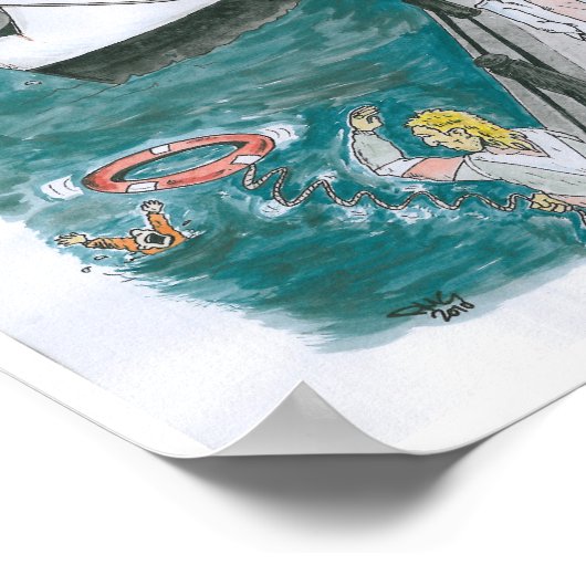 DAS BOOT POSTER (Ecke)