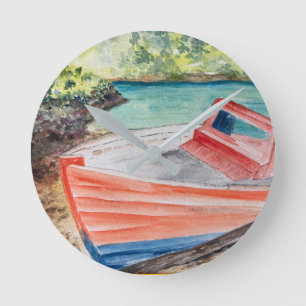 Das Boot Runde Wanduhr