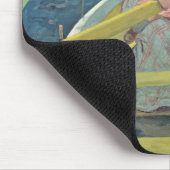 Das Bootfahrt-Party, 1893-94 (Öl auf Leinwand) Mousepad (Ecke)
