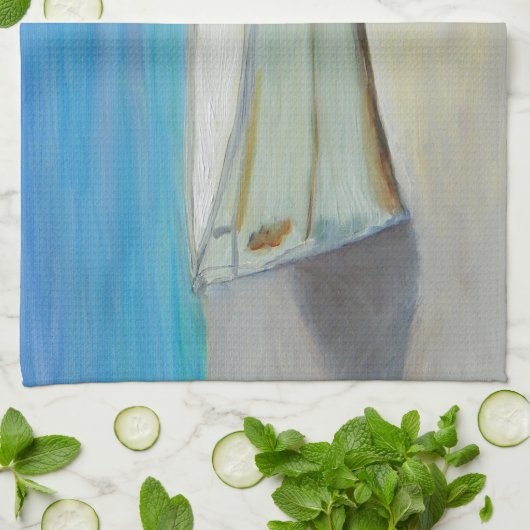 Das Boots-Geschirrtuch Handtuch (Gefaltet)