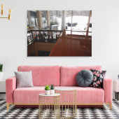 Das Bootshaus Leinwanddruck (Insitu (Wohnzimmer))