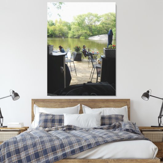 Das Bootshaus Leinwanddruck (Insitu (Schlafzimmer))