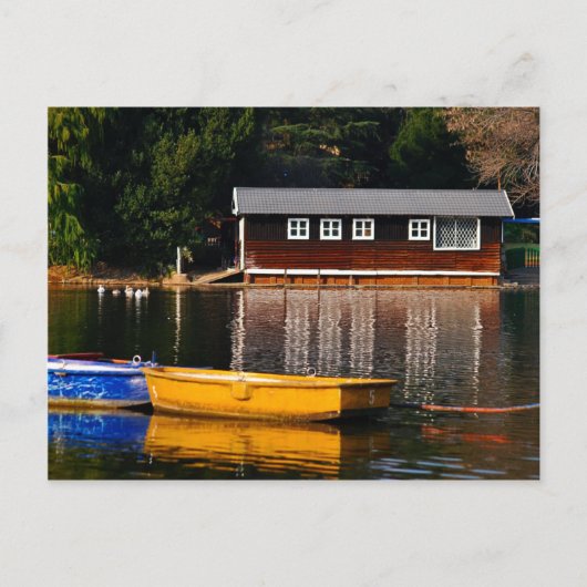 Das Bootshaus Postkarte (Vorderseite)