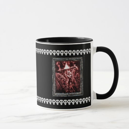 Das Böse abwehren Tasse (Rechts)