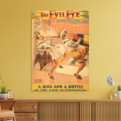 Das böse Auge "A Bird & a Bottle" Theater Leinwanddruck (Insitu (Wohnzimmer))
