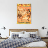 Das böse Auge "A Bird & a Bottle" Theater Leinwanddruck (Insitu (Schlafzimmer))