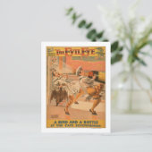 Das böse Auge "A Bird & a Bottle" Theater Postkarte (Stehend Vorderseite)