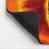 Das böse Auge beobachtet dich Mousepad (Ecke)