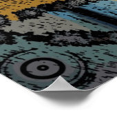 Das böse Auge Poster (Ecke)