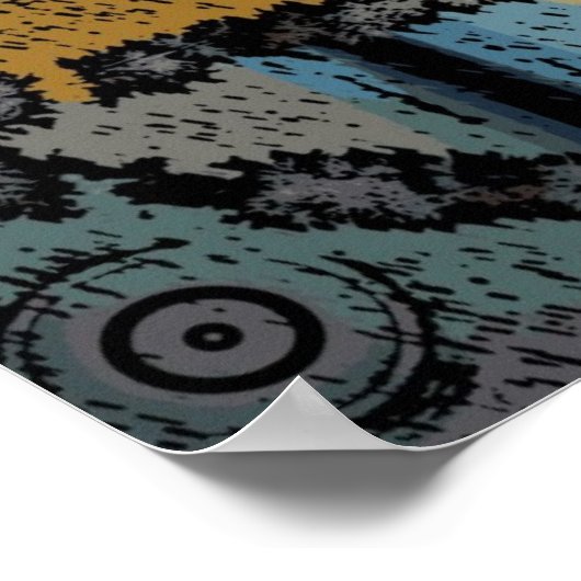 Das böse Auge Poster (Ecke)