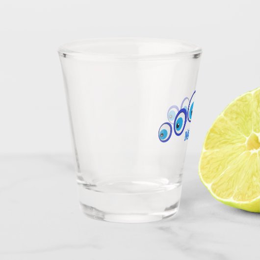 Das böse Auge Schnapsglas (Links)