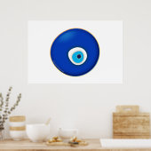 Das böse Auge, Schutzsymbol Poster (Küche)