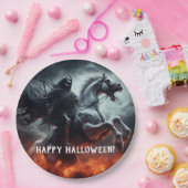Das böse Blasspferd und das TodesHalloween Pappteller (Party)