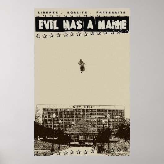 Das Böse hat einen Namen Poster (Vorne)