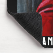 Das Bösewicht-Gemälde von Alfred Fox Mousepad (Ecke)
