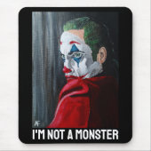 Das Bösewicht-Gemälde von Alfred Fox Mousepad (Vorne)