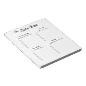 Das Boss-Babe-Notepad Notizblock (angewinkelt)