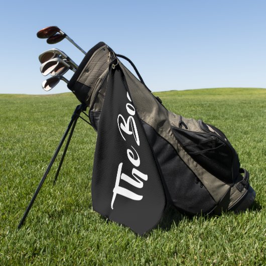 DAS BOSS GOLFHANDTUCH (Gras)