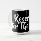 DAS BOSS KAFFEETASSE (Vorderseite Links)