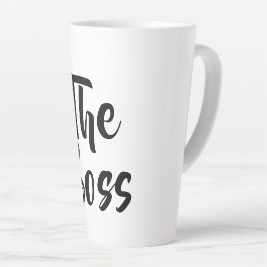 DAS BOSS MILCHTASSE (Rechte Ecke)