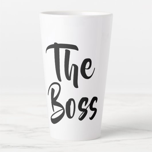 DAS BOSS MILCHTASSE (Vorderseite)