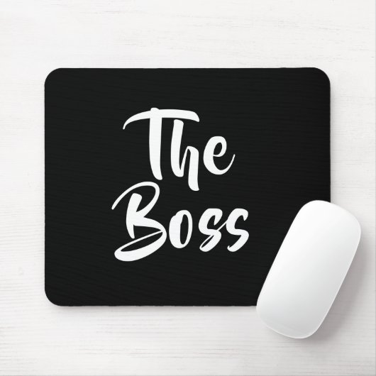 DAS BOSS MOUSEPAD (Mit Mouse)