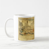 Das Boston-Massaker durch Paul Revere Kaffeetasse (Links)
