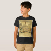 Das Boston-Massaker durch Paul Revere T-Shirt (Vorne ganz)
