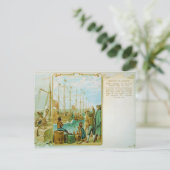 Das Boston Tea Party vom 16. Dezember 1773 Postkarte (Stehend Vorderseite)