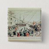 Das Boston-Tee-Party, 1846 Button (Vorderseite)