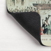 Das Boston-Tee-Party, 1846 Mousepad (Ecke)