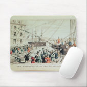 Das Boston-Tee-Party, 1846 Mousepad (Mit Mouse)