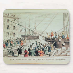 Das Boston-Tee-Party, 1846 Mousepad