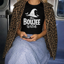 Das Boujee-Hexen-Matching-Halloween-Design T-Shirt
