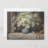 Das Bouquet von Margueritas, 1866 Postkarte (Vorne/Hinten)