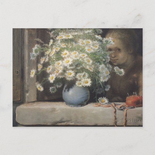 Das Bouquet von Margueritas, 1866 Postkarte (Vorderseite)