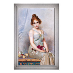 Das Bouquet von Vittorio Matteo Corcos Fotodruck
