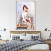 Das Bouquet von Vittorio Matteo Corcos Leinwanddruck (Insitu (Schlafzimmer))