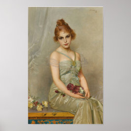 Das Bouquet von Vittorio Matteo Corcos Poster
