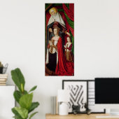 Das Bourbon-Altarpiece Poster (Heimbüro)